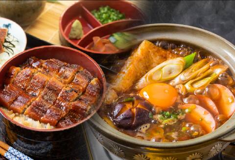 名古屋めしの代表格・味噌煮込みうどんとひつまぶし