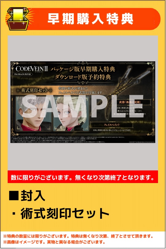 【新品】CODE VEIN II